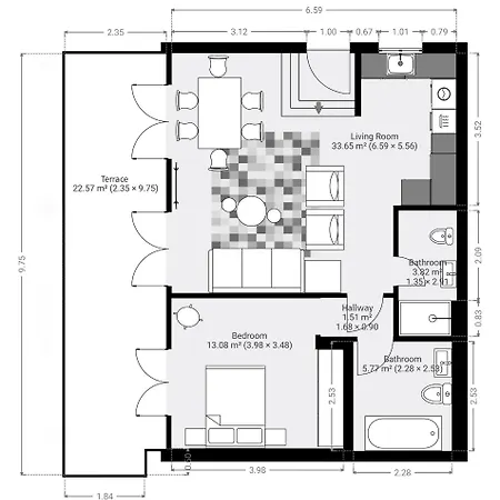 Adjacent To Aphrodite Premium I 아파트
