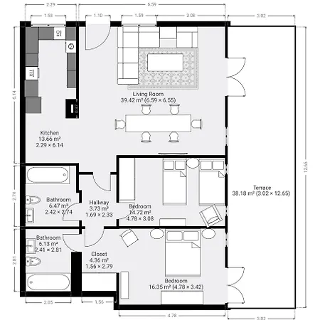 Adjacent To Aphrodite Premium I Apartmán