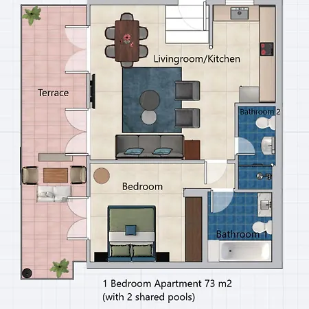 Adjacent To Aphrodite Premium I Apartmán Kouklia